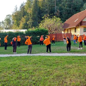 Izvedba vaj 1000 gibov