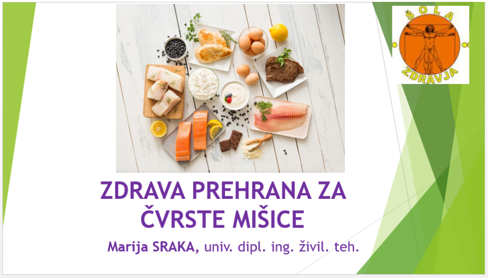 Zdrava prehrana za čvrste mišice