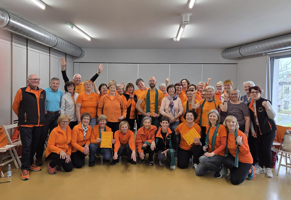 Uspešno izpeljano izobraževanje za vaditelje metode +300 gibov v enoti DŠZ Domžale–Kamnik