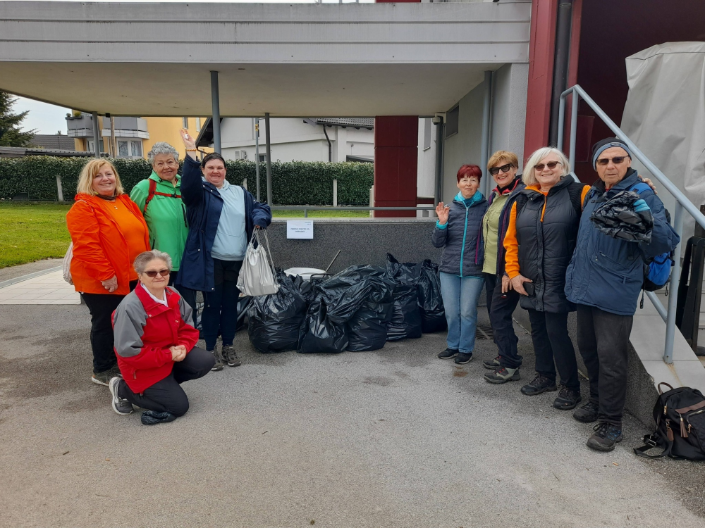 Skupina Pobrežje Maribor v čistilni akciji »Moji odpadki, moja skrb«