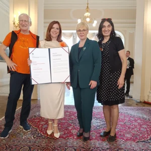 Društvo Šola zdravja med šestimi prejemniki Priznanja Republike Slovenije za prostovoljstvo