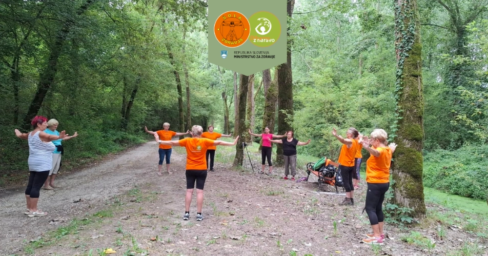 Začetek jesenskih vadb Dihamo z naravo 2026