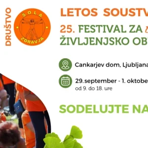 Društvo Šola zdravja na 25. Festivalu za tretje življenjsko obdobje