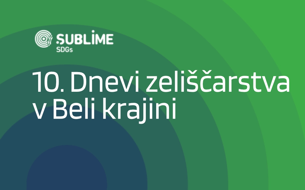 10. Dnevi zeliščarstva v Beli krajini, SUBLIME