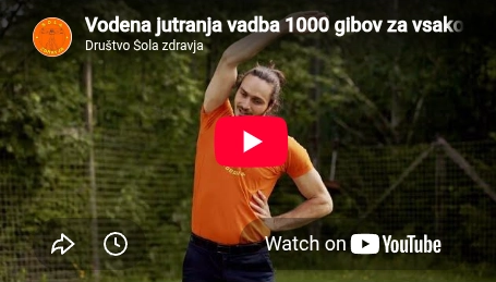 Vadba 100 gibov, vodena video vadba