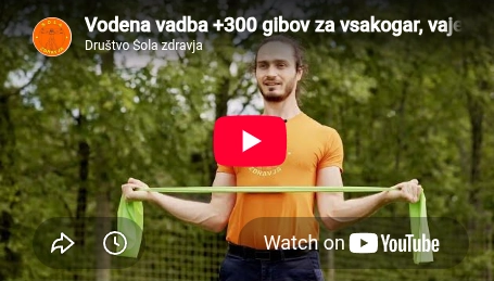 Vadba +300 gibov, vodena video vadba
