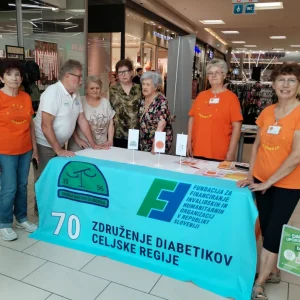 Skupina Šola zdravja Celje sodelovala na Sparovem dnevu za upokojence