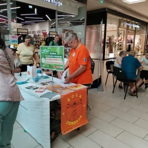 Skupina Šola zdravja Celje sodelovala na Sparovem dnevu za upokojence