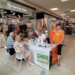Skupina Šola zdravja Celje sodelovala na Sparovem dnevu za upokojence